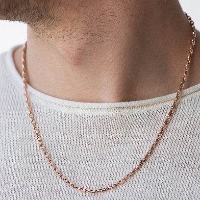 Чоловічий ланцюжок із золота ц00359м №2