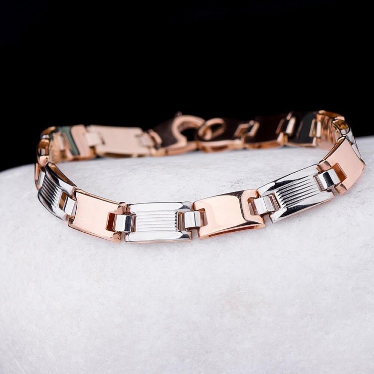 Золотий браслет б01242 від ювелірного магазину Онікс - 5