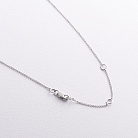 Золотое колье "Сердечко" с бриллиантами колб0203ri от ювелирного магазина Оникс - 3