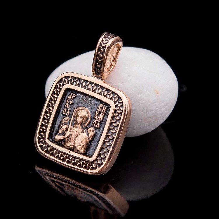 Золота підвіска "Ангел Хранитель" п02427а від ювелірного магазину Онікс