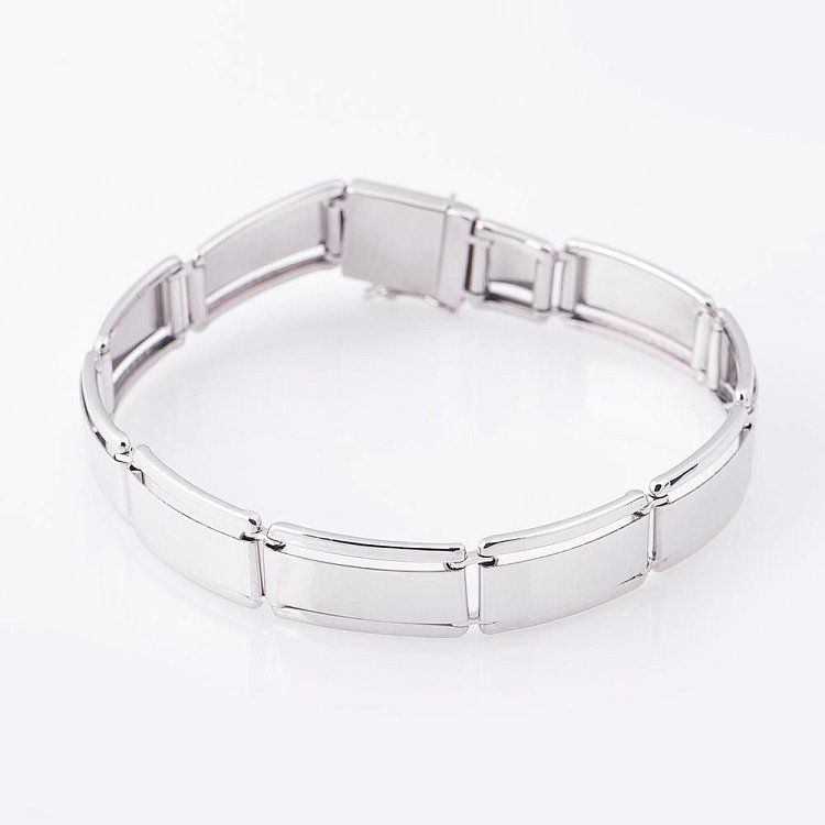 Золотой мужской браслет б02276 от ювелирного магазина Оникс