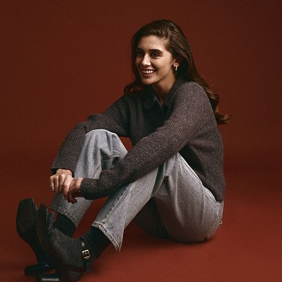 Каблучка "Бріттані" у білому золоті к07414 №3