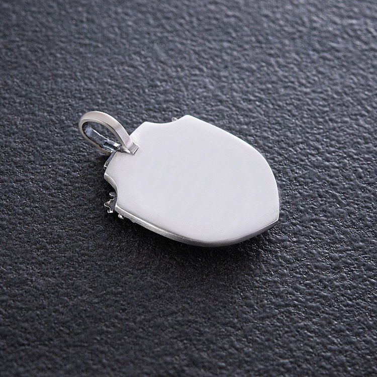 Серебряный кулон "Архангел Михаил" с ониксом (возможна индивидуальная гравировка) 277 от ювелирного магазина Оникс - 7