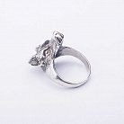 Срібний перстень "Вовк" 111354 от ювелирного магазина Оникс - 1