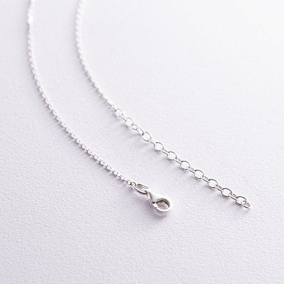 Кольє "Булава" у сріблі 181224 №10