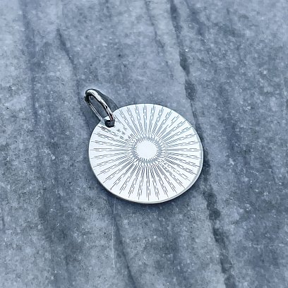 Серебряный кулон "Мое солнце" 133090мсол