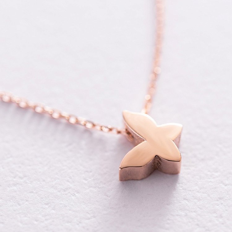 Золоте кольє Метелик кол01544 від ювелірного магазину Онікс - 3