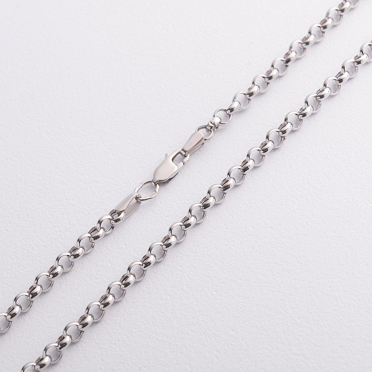 Ланцюжок Ролло в білому золоті ц00362-3,5 від ювелірного магазину Онікс