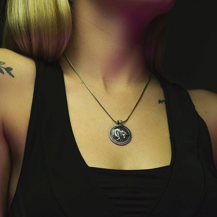 Серебряный кулон "Знак зодиака Телец" 133200телець от ювелирного магазина Оникс - 6