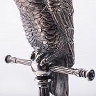 Серебряная фигура ручной работы "Попугай" сер00023 от ювелирного магазина Оникс - 1