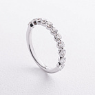 Золотое кольцо с дорожкой бриллиантов кб0686ri от ювелирного магазина Оникс