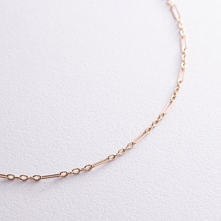 Кольє - ланцюжок у жовтому золоті кол02386 від ювелірного магазину Онікс