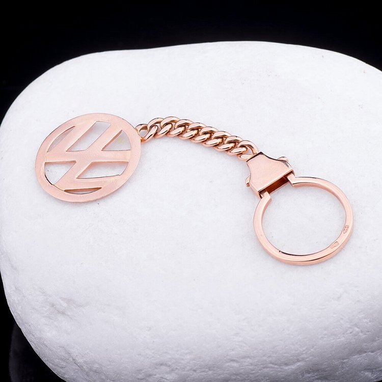 Золотий брелок "Volkswagen-Фольксваген" бр00001фв від ювелірного магазину Онікс - 2