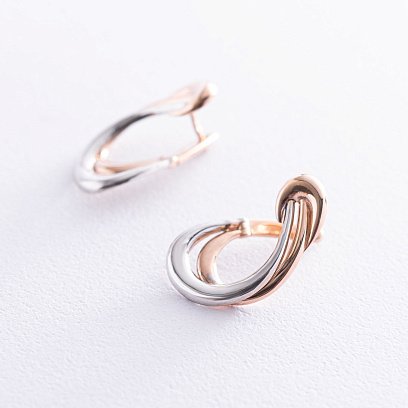 Серьги из золота с04661 №4