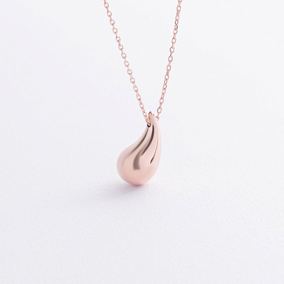 Колье "Megan" в красном золоте (Small) кол02576