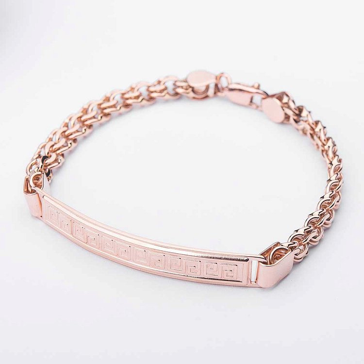 Золотой браслет б00016 от ювелирного магазина Оникс