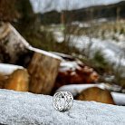 Широкое серебряное кольцо "Дженна" 112694 от ювелирного магазина Оникс - 6