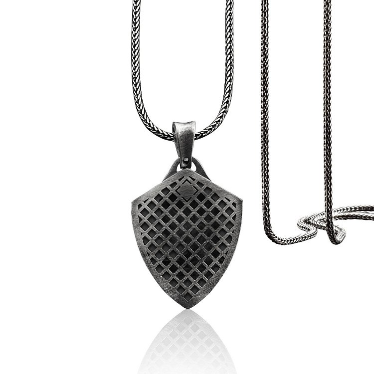 Серебряный кулон "Азиатский тигр" 133193 от ювелирного магазина Оникс - 6