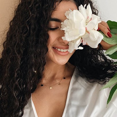 Золотое колье с монетками кол01442 №6