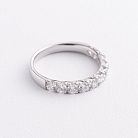 Золотое кольцо "Сердечки" с бриллиантами кб0515cha от ювелирного магазина Оникс - 1