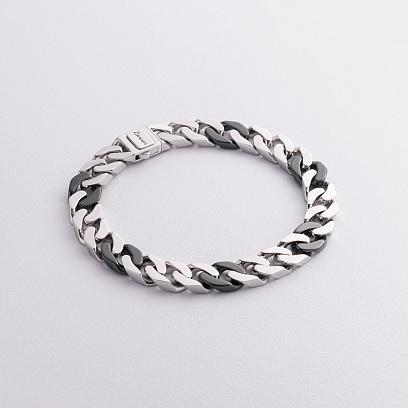 Срібний чоловічий браслет ZANCAN ESB116-NE №2