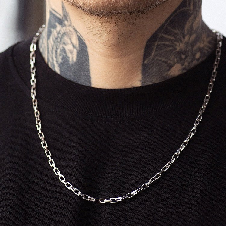 Мужская золотая цепочка ц00545 от ювелирного магазина Оникс - 1