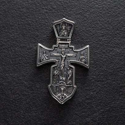 Православный крест "Распятие. Ангел Хранитель" 13582