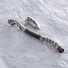 Срібний кулон "Секіра Перуна" з ебеном 1124 от ювелирного магазина Оникс - 6