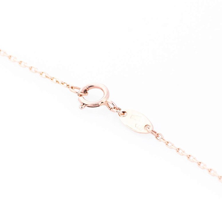 Золотое колье с фианитами кол01171 от ювелирного магазина Оникс - 1