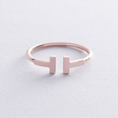 Кольцо "Tina" в красном золоте к05179