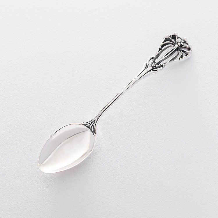 Серебряная чайная ложечка 24007 от ювелирного магазина Оникс