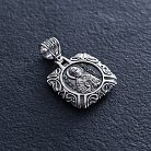 Серебряная ладанка "Святой Николай Чудотворец" 133106 от ювелирного магазина Оникс