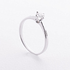 Заручальна золота каблучка з діамантами кб0664cha от ювелирного магазина Оникс