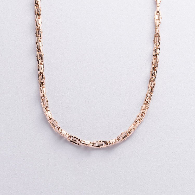 Мужская золотая цепочка ц00548 от ювелирного магазина Оникс - 2