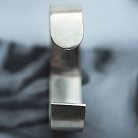 Жесткий браслет ручной работы из серебра с крестом denb1 от ювелирного магазина Оникс - 3