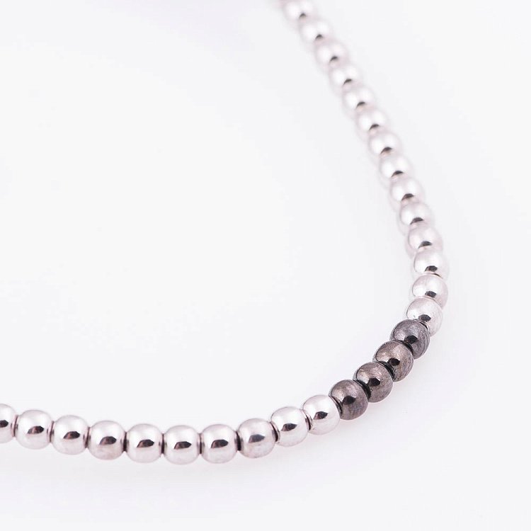 Золотой браслет "Шарики" б02672 от ювелирного магазина Оникс