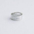 Кольцо "Отче наш" с индивидуальной гравировкой (бриллиант) 112139б от ювелирного магазина Оникс - 4