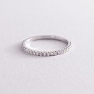 Золотое кольцо "Минимализм" с бриллиантами кб0366 от ювелирного магазина Оникс