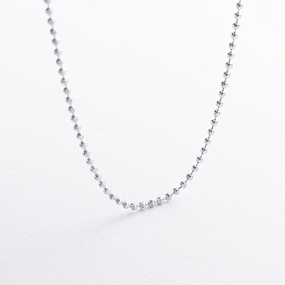 Срібний ланцюжок Кульковий 15250