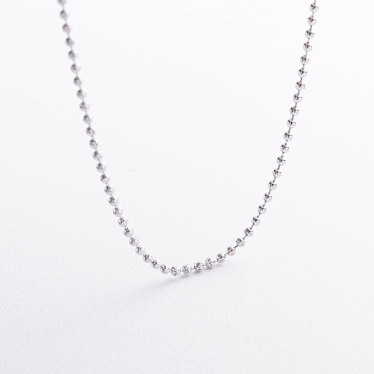 Срібний ланцюжок Кульковий 15250 від ювелірного магазину Онікс