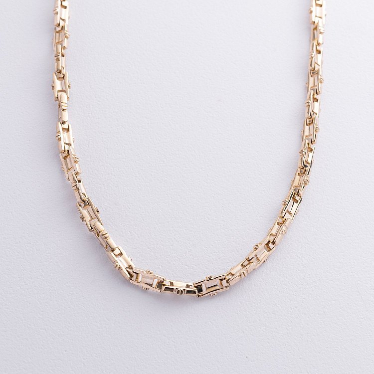 Чоловічий золотий ланцюжок ц00551 від ювелірного магазину Онікс - 2