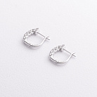 Золоті сережки з діамантами сб0648lg от ювелирного магазина Оникс - 1