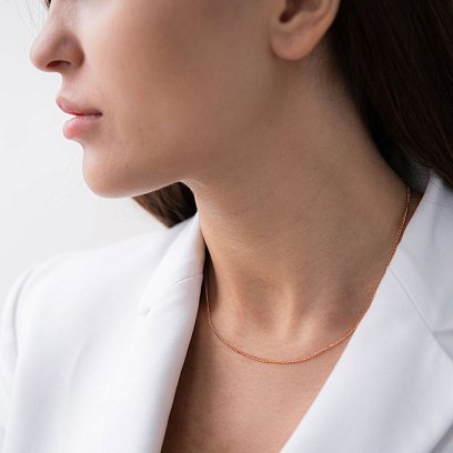 Цепочка золотая (двойной ромб 2мм) ц00052-2 №2