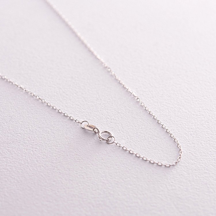 Золоте кольє "Сердечко" з діамантами колб0081cha від ювелірного магазину Онікс - 4