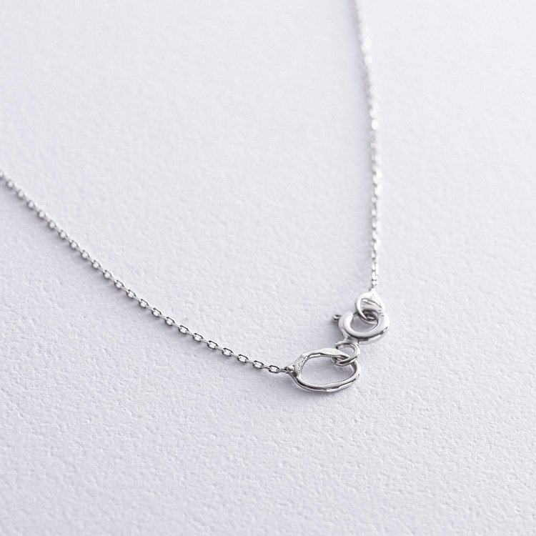 Золоте кольє з фіанітом кол01059 від ювелірного магазину Онікс - 5