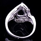 Серебряное кольцо (фианиты, синтетическая шпинель) к031 от ювелирного магазина Оникс - 2