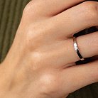 Помолвочное золотое кольцо с бриллиантом кб0421 от ювелирного магазина Оникс - 3