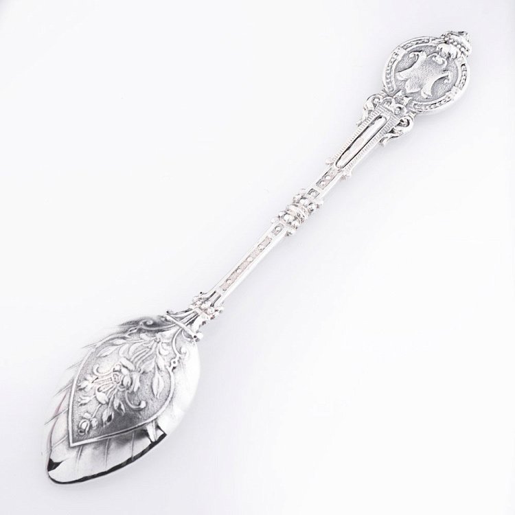 Чайна ложка "Розочка" 24002 від ювелірного магазину Онікс - 5