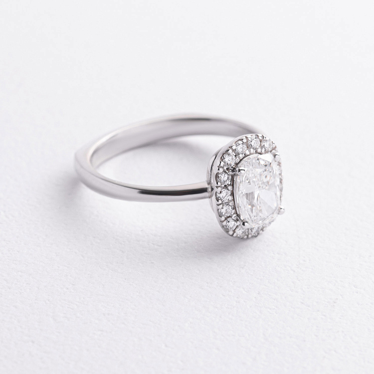 Золота каблучка з діамантами 244491121 від ювелірного магазину Онікс - 1