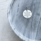 Срібний кулон "Сніжинка" 132724снеж от ювелирного магазина Оникс - 1